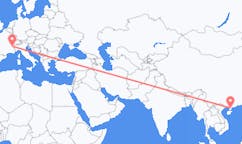 Flights from Zhanjiang, China to Chambéry, France