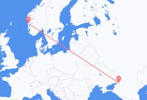 Fly fra Rostov-na-Donu til Bergen