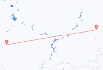 Flüge von der Stadt Kaluga in die Stadt Jekaterinburg