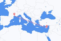 出发地 塞浦路斯出发地 拉纳卡目的地 法国蒙彼利埃的航班