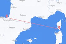 Flyreiser fra Figari, Frankrike til San Sebastian, Spania