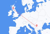 Flyreiser fra Glasgow, Skottland til Niš, Serbia