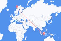 Flyrejser fra Banyuwangi, Indonesien til Bodø, Norge