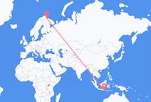Flights from Denpasar, Indonesia to Kirkenes, Norway