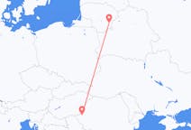 Fly fra Arad til Vilnius