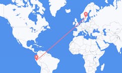 Flights from Cajamarca, Peru to Örebro, Sweden
