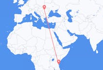 Flyreiser fra Zanzibar, til Cluj Napoca
