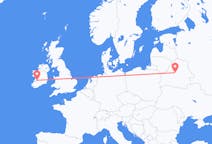 Flyreiser fra Minsk, Hviterussland til Shannon, County Clare, Irland