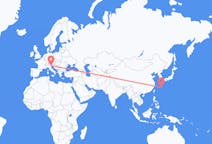 Flyreiser fra Yoron, Japan til Venezia, Italia