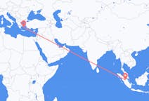 Flyg från Pekanbaru, Indonesien till Paros, Grekland