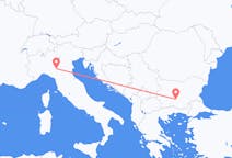Fly fra Parma til Plovdiv