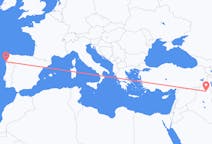 Flyreiser fra Arbil, Irak til Vigo, Spania