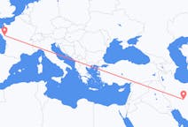 Flights from Isfahan, Iran to Nantes, France