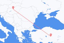 Flüge von Budapest, Ungarn nach Kayseri, die Türkei