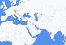 Flights from Hubli, India to Graz, Austria