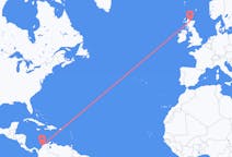 Flyg från Cartagena, Colombia till Inverness, Skottland