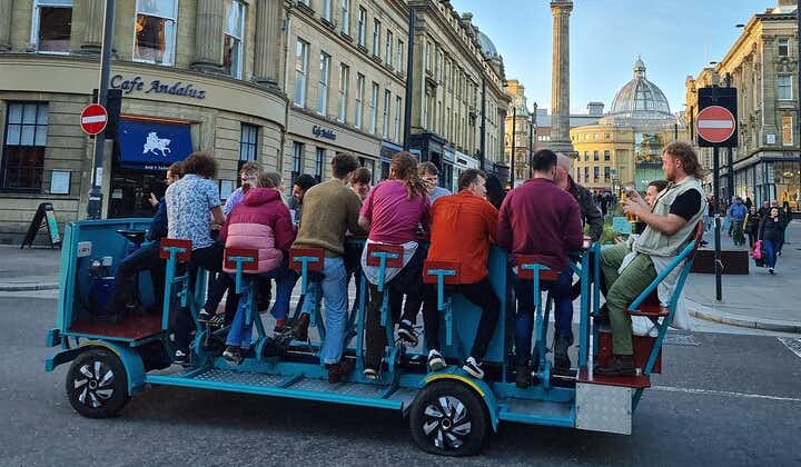  Ölcykeltur i Newcastle - All-you-can-drink