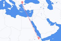 埃塞俄比亚出发地 塞梅拉飞往埃塞俄比亚目的地 亞歷山德魯波利斯的航班