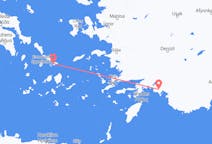 Flights from Mykonos to Dalaman