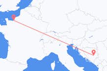 Flights from Deauville to Sarajevo