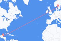 Flights from Dangriga to Gothenburg