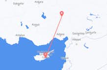 Flyreiser fra Kayseri, til Larnaka