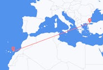 Flights from Tekirdağ, Turkey to Fuerteventura, Spain
