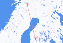 Fly fra Kiruna til Tammerfors
