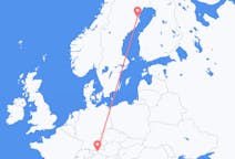Flyg från Innsbruck, Österrike till Skellefteå, Sverige