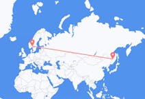 Flights from Khabarovsk, Russia to Oslo, Norway