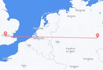 Flug frá London, Englandi til Leipzig, Þýskalandi