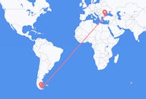 Flights from Ushuaia, Argentina to Istanbul, Turkey