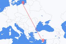 Flights from Larnaca to Gdansk