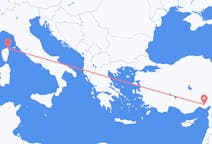 Fly fra Bastia til Adana
