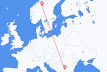 Flights from Sofia, Bulgaria to Røros, Norway