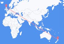 Flyg från Tauranga, Nya Zeeland till Inverness, Skottland