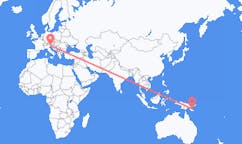 出发地 巴布亚新几内亚出发地 图菲目的地 意大利的里雅斯特的航班