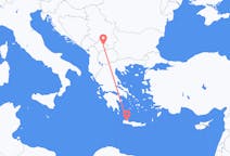 Flights from Pristina to Chania