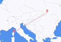 Flights from Ivano-Frankivsk, Ukraine to Bastia, France