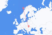 Flights from Røst, Norway to Cluj-Napoca, Romania