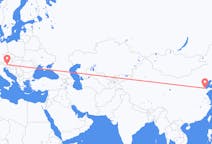 Flyrejser fra Dongying, Kina til Klagenfurt, Østrig