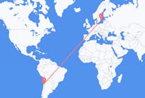 Flights from Copiapó to Visby