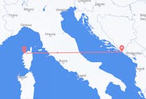 Flyg från Calvi till Dubrovnik