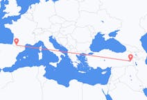 出发地 土耳其出发地 凡城目的地 法国卢尔德的航班
