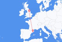 Flights from Barcelona, Spain to Doncaster, the United Kingdom