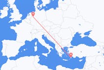 Flyrejser fra Münster, Tyskland til Rhodos, Grækenland