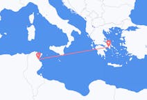 Voli from Enfidha, Tunisia to Atene, Grecia
