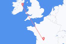 Flyrejser fra Brive-la-gaillarde, Frankrig til Dublin, Irland