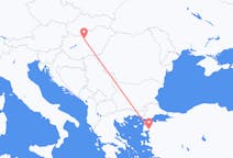 出发地 土耳其出发地 埃德雷米特目的地 匈牙利布达佩斯的航班