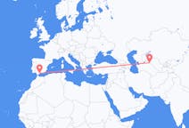 Flyg från Urgentj, Uzbekistan till Malaga, Spanien